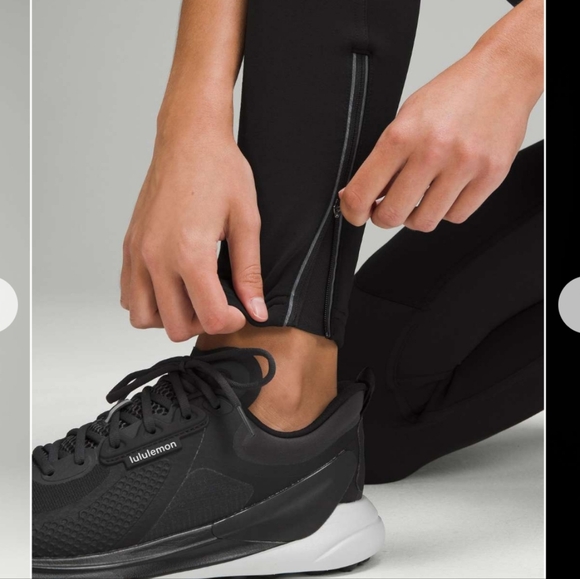 NWT Lululemon Cold Weather High-Rise Running Tight 28", Size 6 - Picture 3 of 8